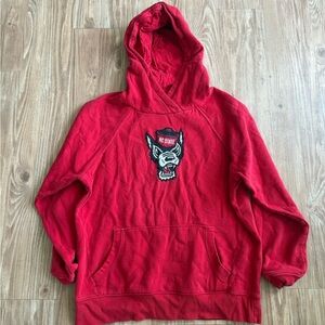 League Red Men's Hoodie Sweater